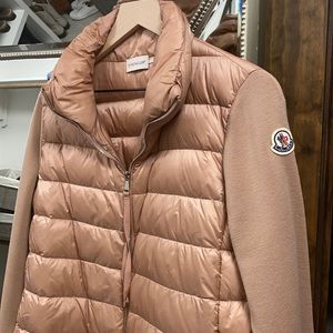 Moncler Blush Puffer Jacket Like New